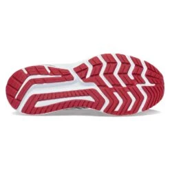 Saucony Men's Omni 21 Running Shoe - Alloy/Garnet- Wide (2E) -Sport Footwear Shop S20763 20 4