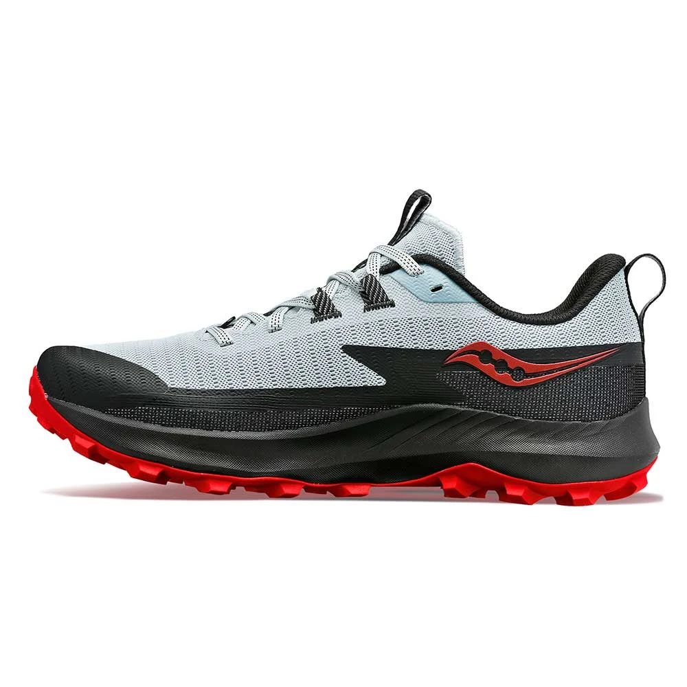 Saucony Men's Peregrine 13 Trail Running Shoe - Vapor/Poppy - Regular (D) 4 Saucony Men's Peregrine 13 Trail Running Shoe - Vapor/Poppy - Regular (D) - Image 2