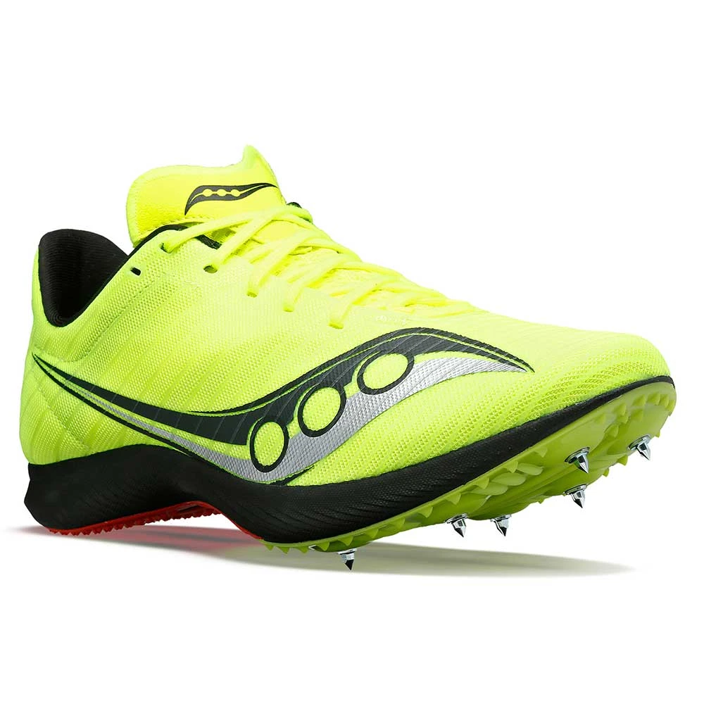 Saucony Men's Velocity MP Track Spike - Citron/Black 3 Saucony Men's Velocity MP Track Spike - Citron/Black - Image 2