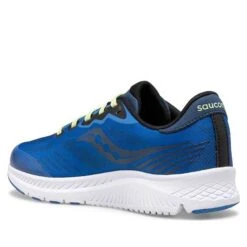 Saucony Youth Ride 14 Running Shoe - Blue 9 Saucony Youth Ride 14 Running Shoe - Blue -Sport Footwear Shop SAUK SK265073 Ride14 100820 AW21 02
