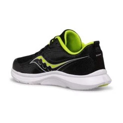 Saucony Youth Kinvara 13 Running Shoe - Black/Lime 8 Saucony Youth Kinvara 13 Running Shoe - Black/Lime -Sport Footwear Shop SK265520 2 1