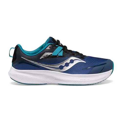 Saucony Youth Ride 15 Running Shoe - Twilight/Black 3 Saucony Youth Ride 15 Running Shoe - Twilight/Black