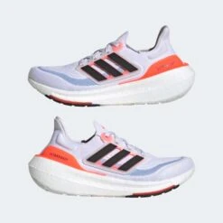 ADIDAS Women's Ultraboost Light Running Shoe- Ftwr White/Core Black/Solar Red- Regular (B) -Sport Footwear Shop Ultraboost Light Shoes White HQ6353 09 standard