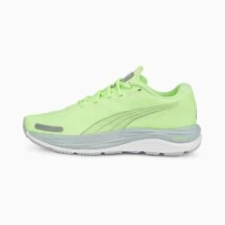 Women's Velocity Nitro 2 Running Shoe- Puma White/Speed Green- Regular (B) 9 Women's Velocity Nitro 2 Running Shoe- Puma White/Speed Green- Regular (B) -Sport Footwear Shop Velocity NITRO 2 Women s Running Shoes 4