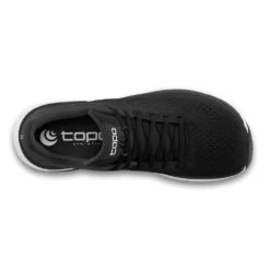 Topo Athletic Women's Ultrafly 4 Running Shoe - Black/White- Regular (B) -Sport Footwear Shop W056.Black White 02