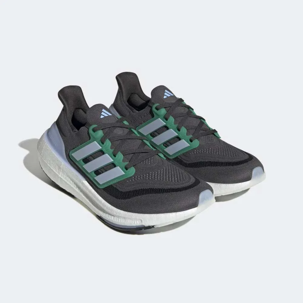 ADIDAS Men's Ultraboost Light Running Shoe- Carbon/Blue Dawn/Court Green- Regular (D) 4 ADIDAS Men's Ultraboost Light Running Shoe- Carbon/Blue Dawn/Court Green- Regular (D) - Image 2
