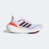 ADIDAS Women's Ultraboost Light Running Shoe- Ftwr White/Core Black/Solar Red- Regular (B) -Sport Footwear Shop df926ce994c147d6b1adaf6901308edb 9366