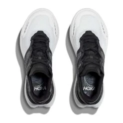 Hoka Unisex Transport X Running Shoe - Black/White- Regular (D) -Sport Footwear Shop hoka transport x 1