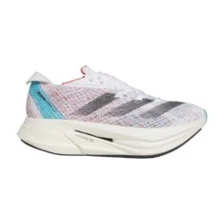 ADIDAS Men's Adizero Prime X 2 Strung Running Shoe - FTWR White/Core Black/Lucid Cyan - Regular (D)