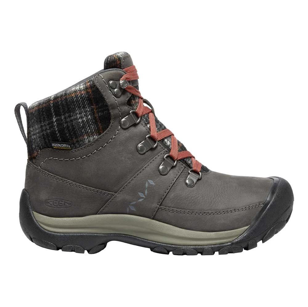 Keen Women's Kaci III Winter Mid WP Boot - Magnet/Black Plaid - Regular (B) 3 Keen Women's Kaci III Winter Mid WP Boot - Magnet/Black Plaid - Regular (B)