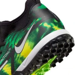 Nike JR Phantom GT2 DF SW TF Soccer Shoe - Black/Mtlc Platinum/Green Strike -Sport Footwear Shop nike phantom gt2 academy df tf sw jr dm0741 003 football shoes green multicolor green 4 790x790 1