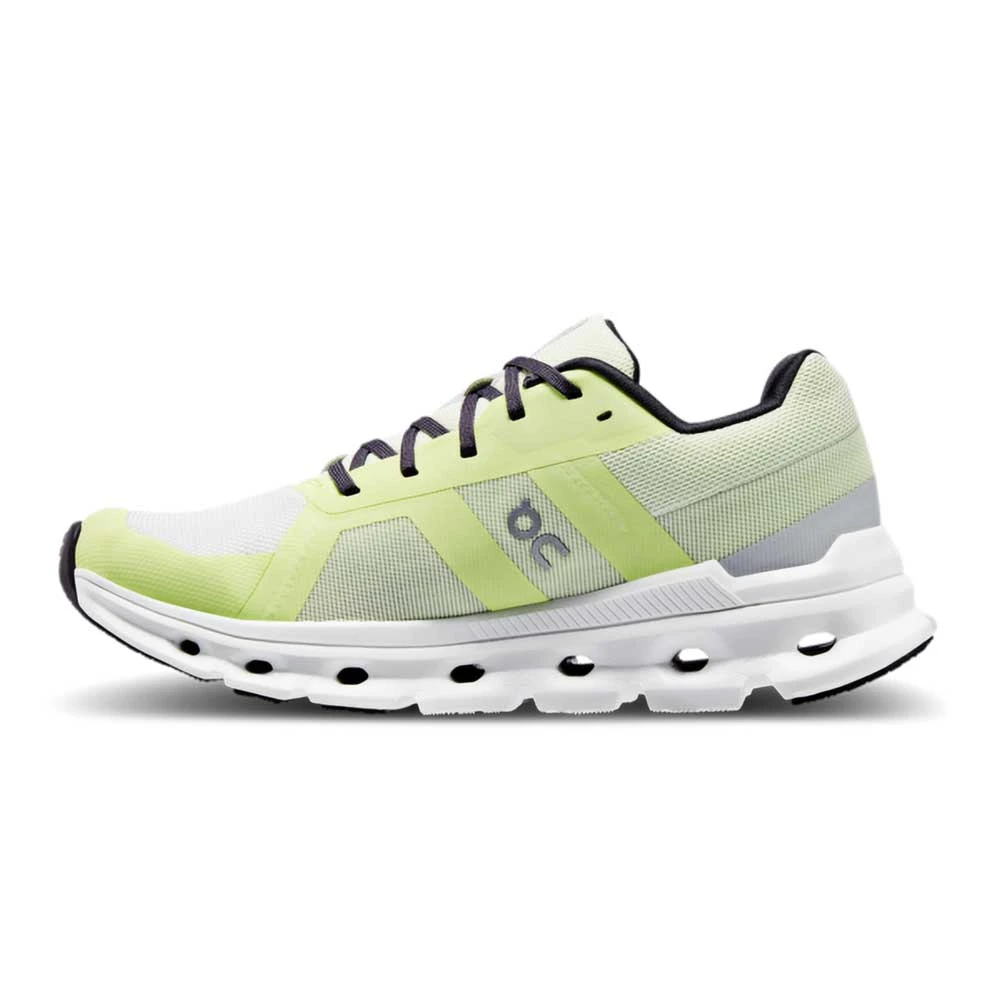 On Running Women's Cloudrunner Running Shoe- White/Seedling- Regular (B) 4 On Running Women's Cloudrunner Running Shoe- White/Seedling- Regular (B) - Image 2