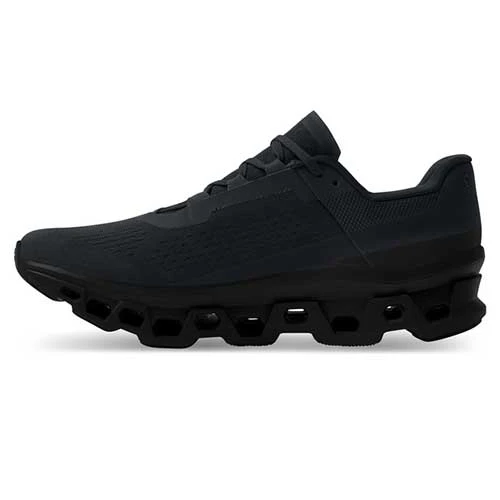 On Running Men's Cloudmonster Running Shoe - All Black - Regular (D) 5 On Running Men's Cloudmonster Running Shoe - All Black - Regular (D) - Image 3