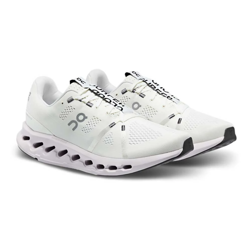 On Running Men's Cloudsurfer Running Shoe - White/Frost 4 On Running Men's Cloudsurfer Running Shoe - White/Frost - Image 2