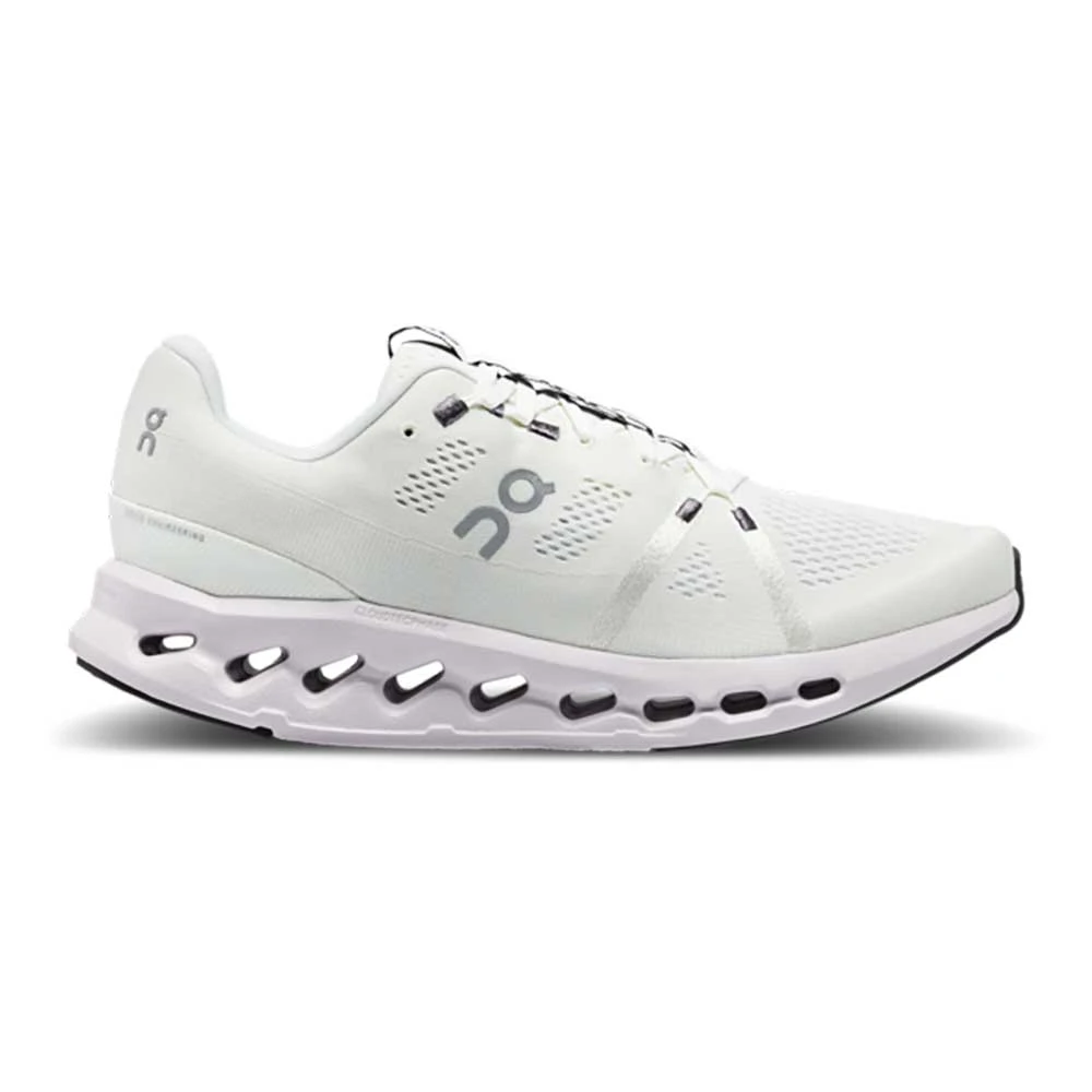 On Running Men's Cloudsurfer Running Shoe - White/Frost 3 On Running Men's Cloudsurfer Running Shoe - White/Frost