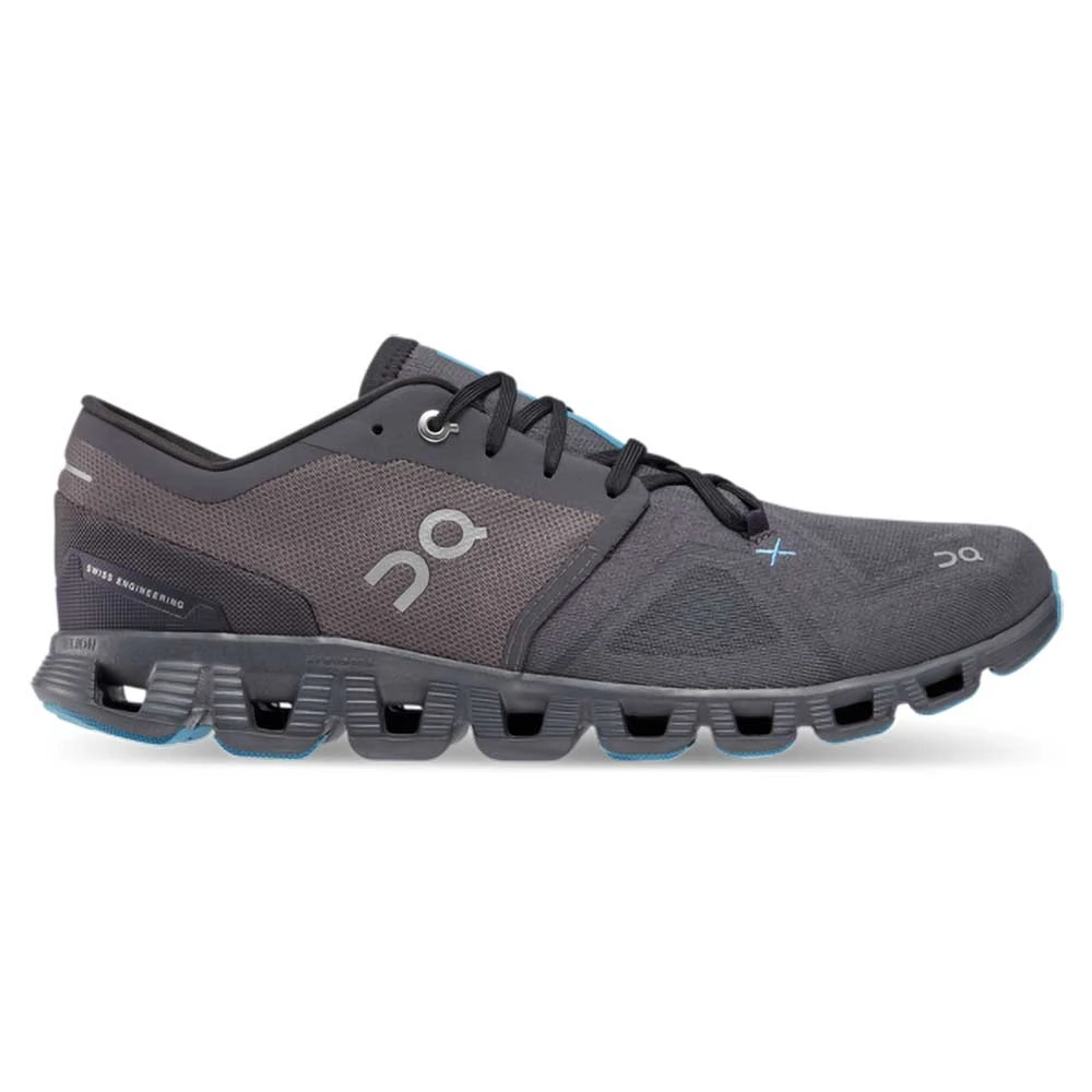 On Running Men's Cloud X 3 Running Shoe - Eclipse/Magnet- Regular (D) 3 On Running Men's Cloud X 3 Running Shoe - Eclipse/Magnet- Regular (D)