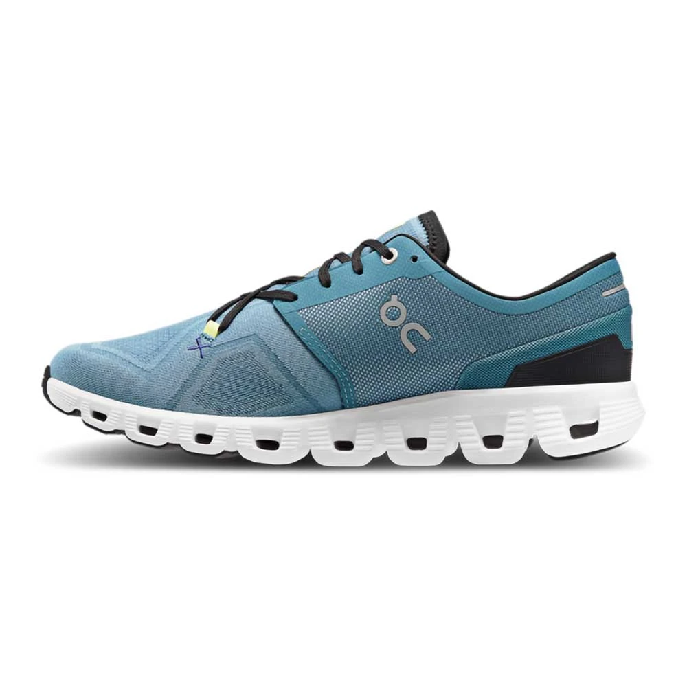 On Running Men's Cloud X 3 Running Shoe- Pewter/White- Regular (D) 5 On Running Men's Cloud X 3 Running Shoe- Pewter/White- Regular (D) - Image 3