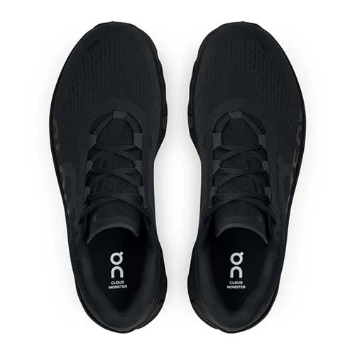 On Running Men's Cloudmonster Running Shoe - All Black - Regular (D) 6 On Running Men's Cloudmonster Running Shoe - All Black - Regular (D) - Image 4