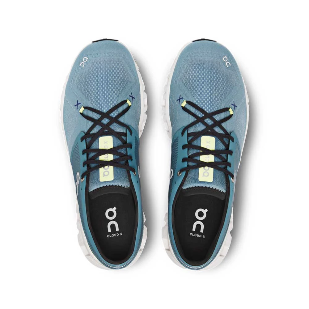 On Running Men's Cloud X 3 Running Shoe- Pewter/White- Regular (D) 6 On Running Men's Cloud X 3 Running Shoe- Pewter/White- Regular (D) - Image 4