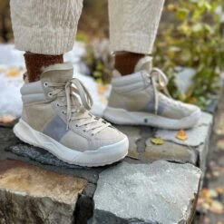 Women's X-Scape SPSK Mid Boot- Blanc/Off White- Regular (B) -Sport Footwear Shop womens x scape spsk mid blanc off white ls 1 800x 3f83bf6e 8fac 41d8 9947 c90dce63be6e