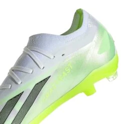 Unisex Adidas X CRAZYFAST.2 FG Soccer Shoe - White, Core Black, Lucid Lemon - Regular (D) -Sport Footwear Shop zapatos adidas x crazyfast 2 firm ground boots hq4533 ftwwht cblack luclem 0000302546732 5